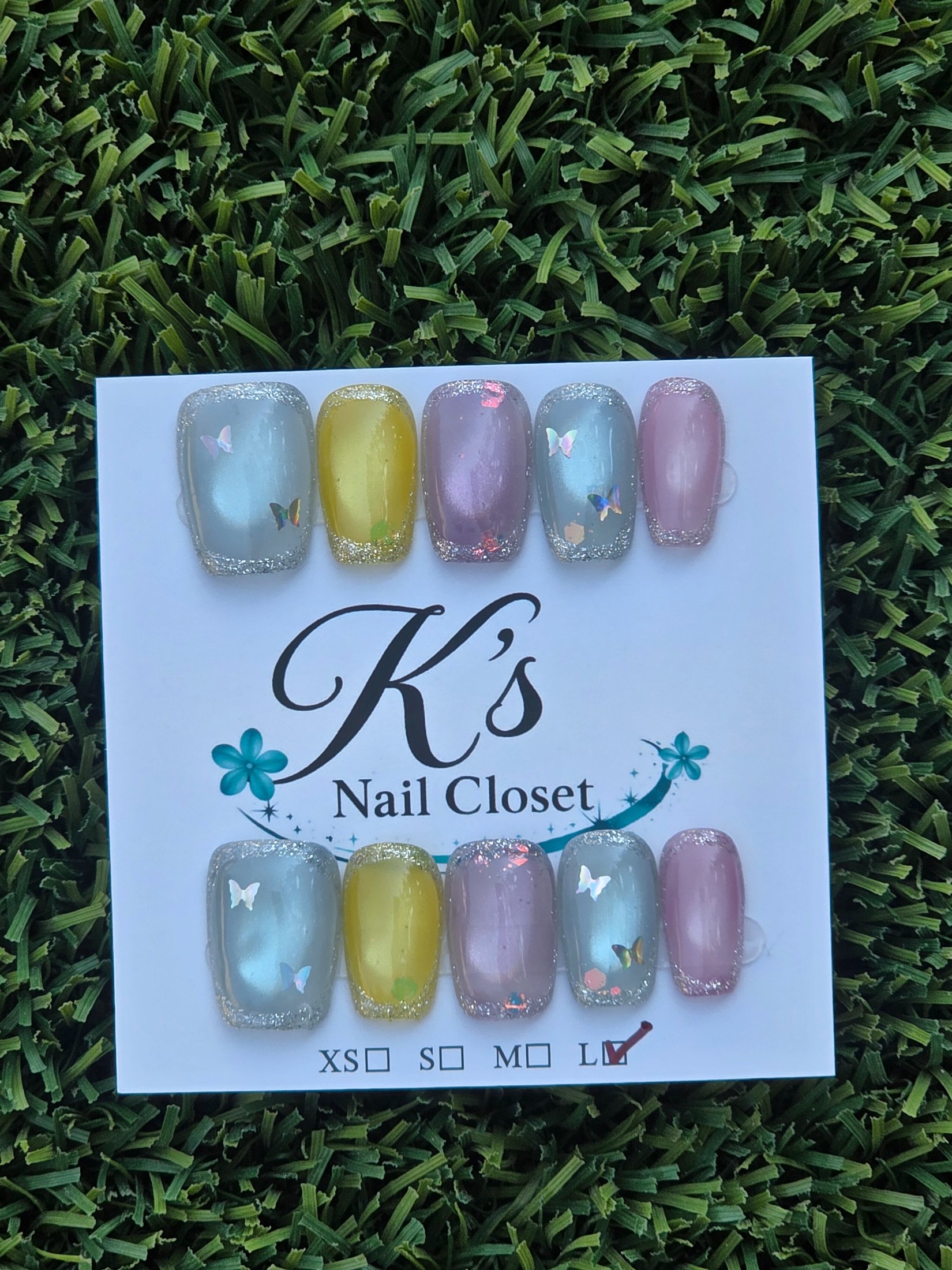 Pastel cateye photo 1