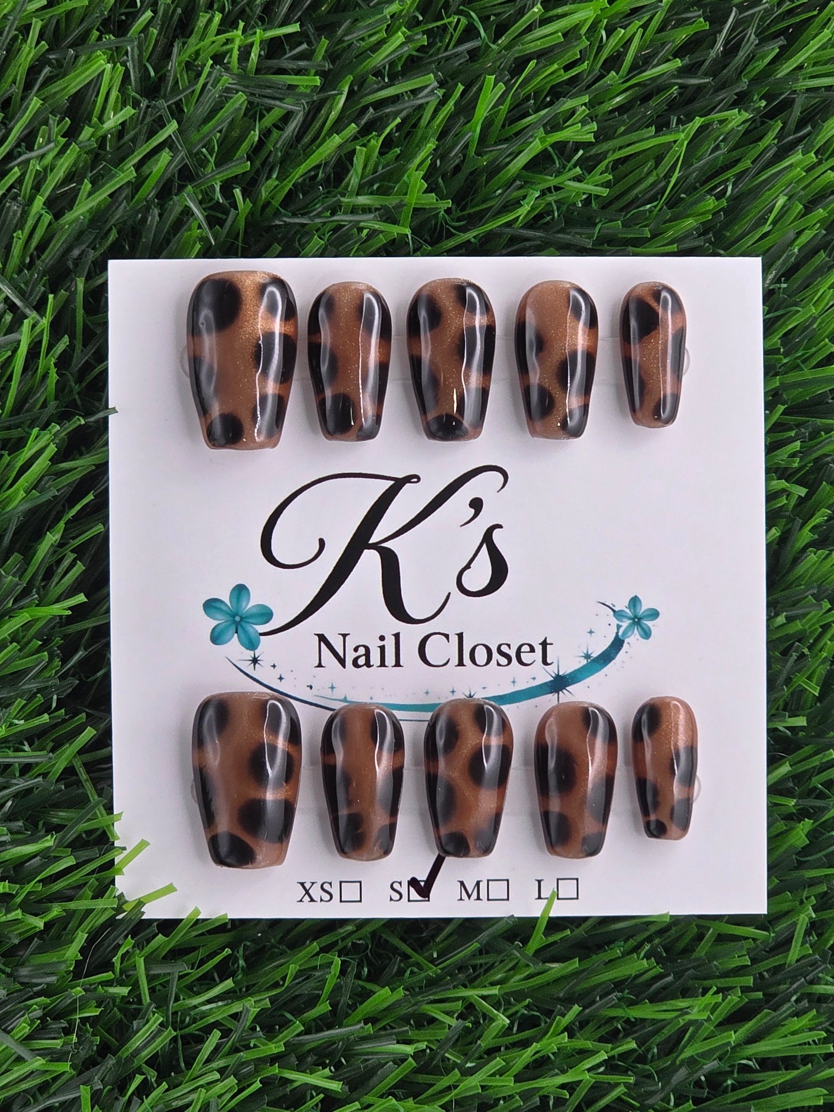 Coffin Press-On Nails - Size S