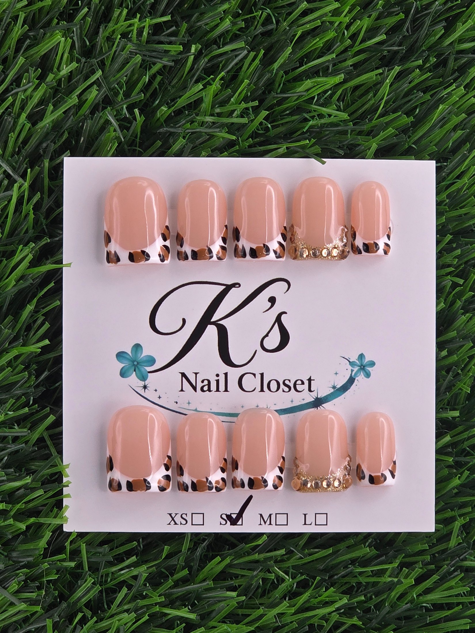 Ducky Press-On Nails - Size S