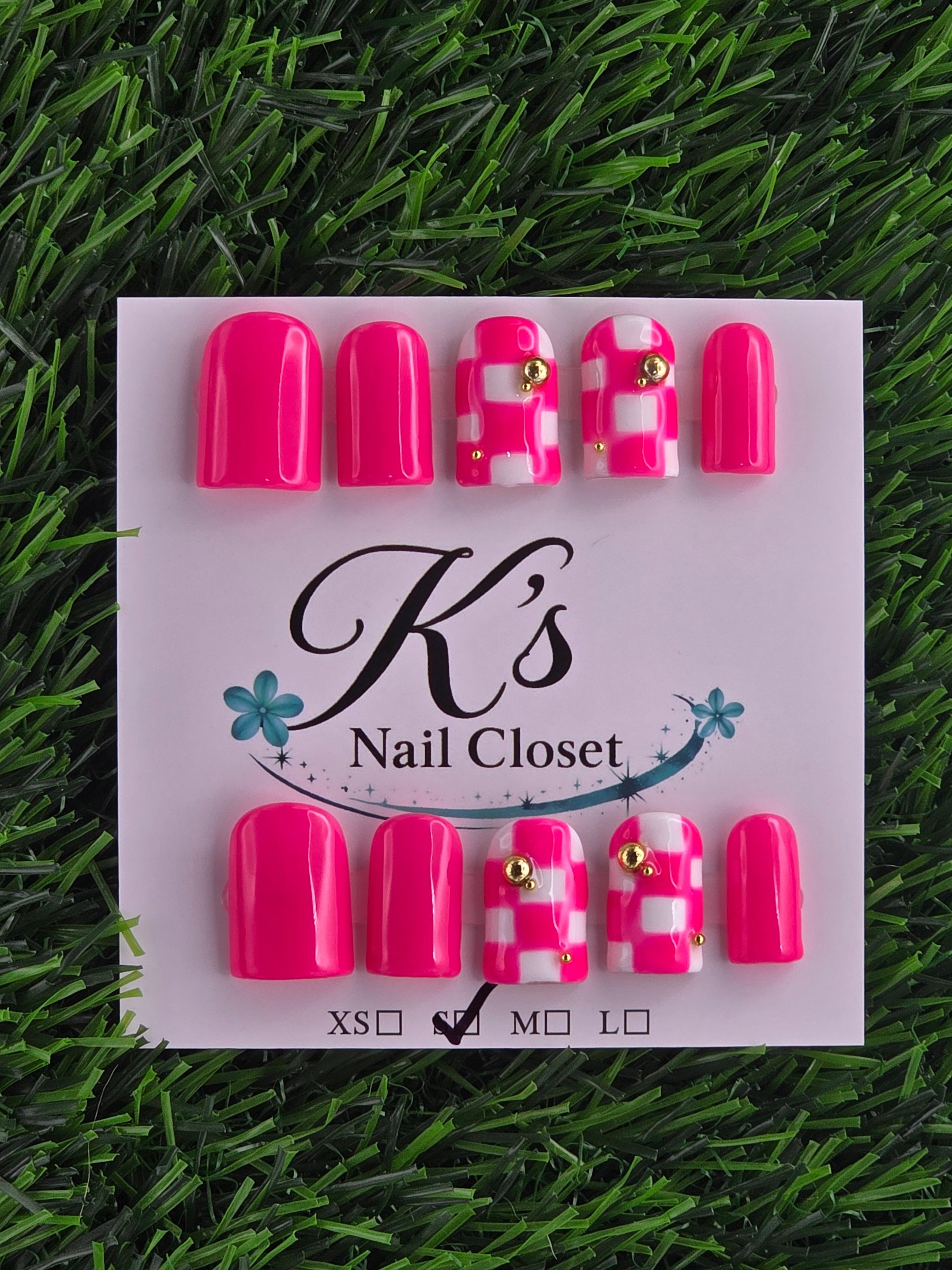 Ducky Press-On Nails - Size S