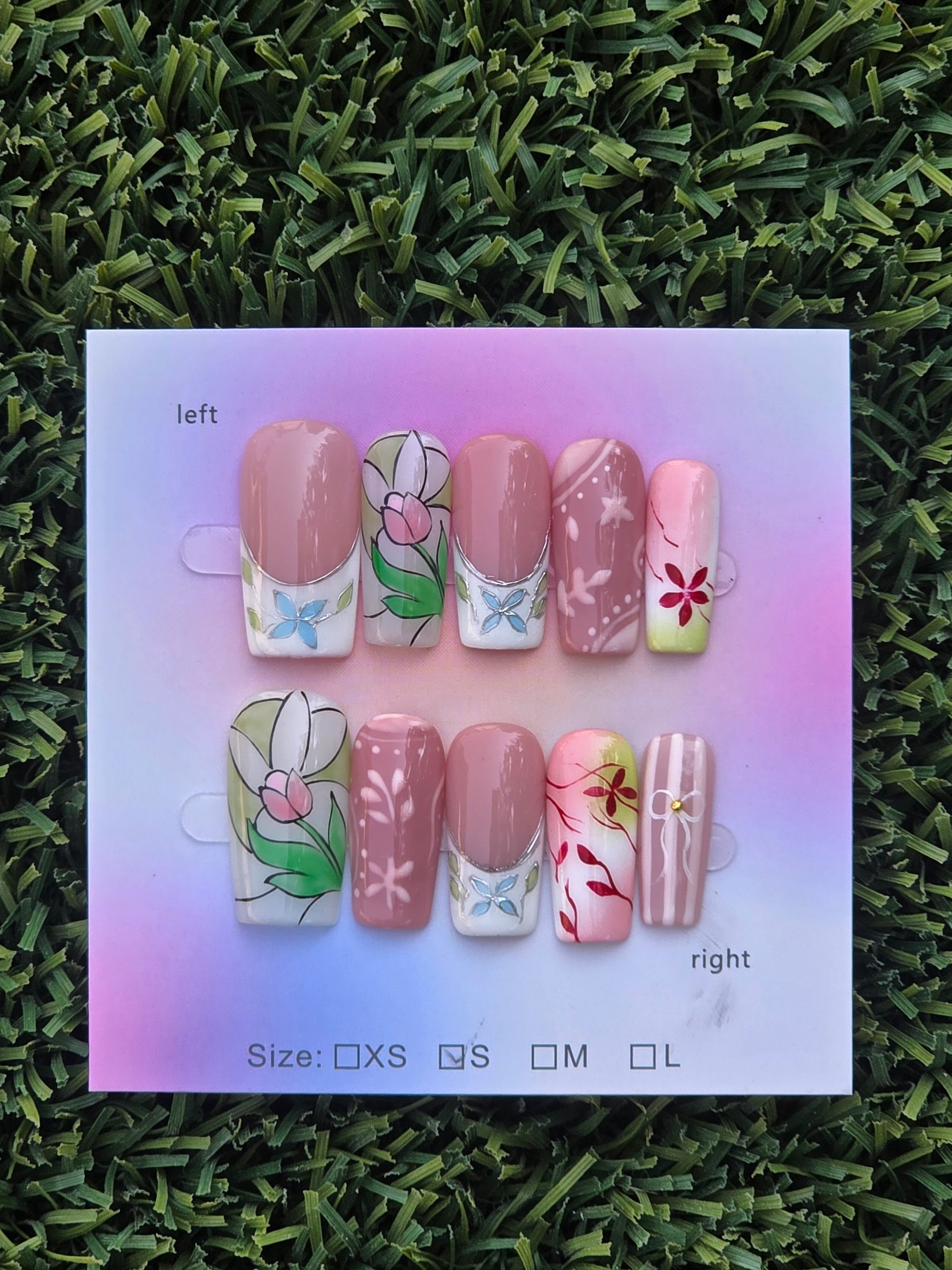 Bidi Press-On Nails - Size S
