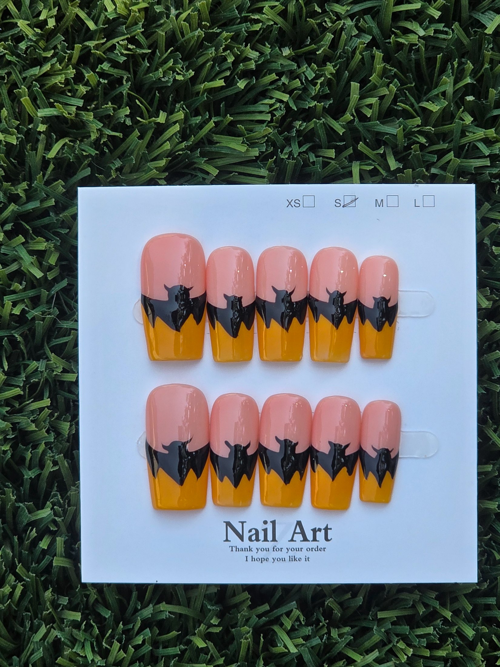 Halloween Press-On Nails - Size S
