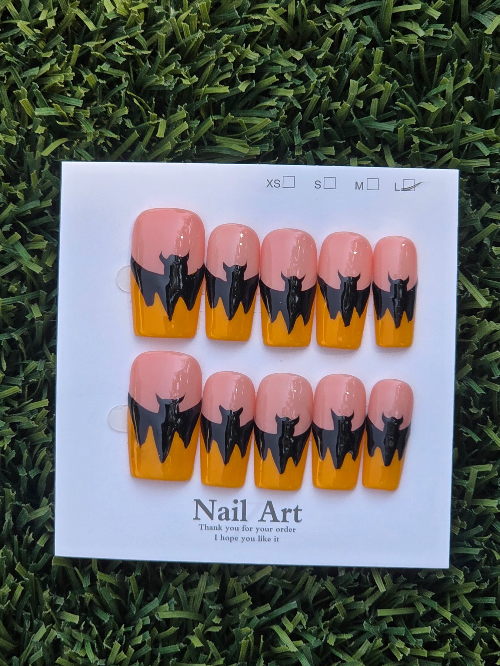 Halloween Press-On Nails - Size L