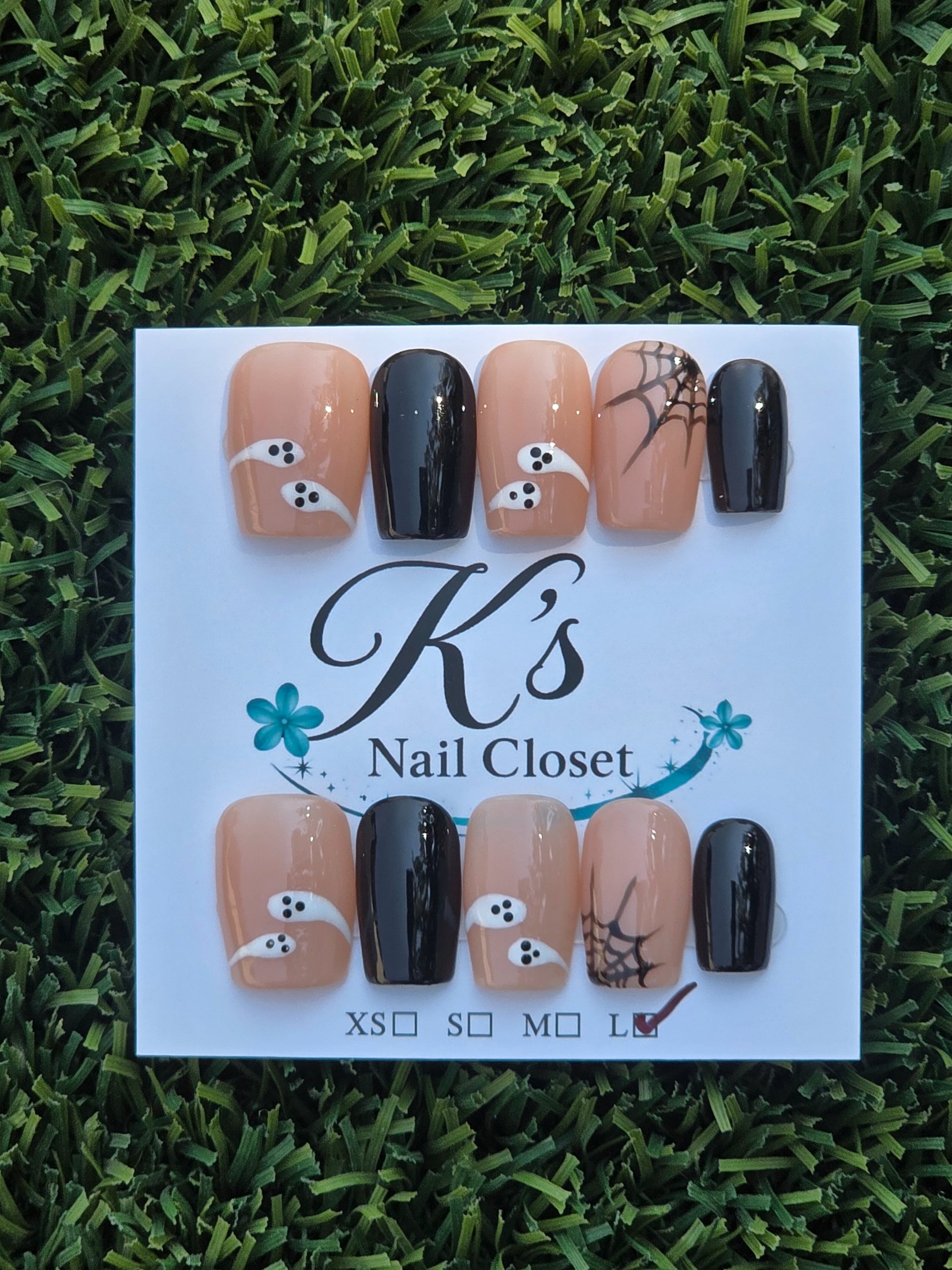 Halloween Press-On Nails - Size L