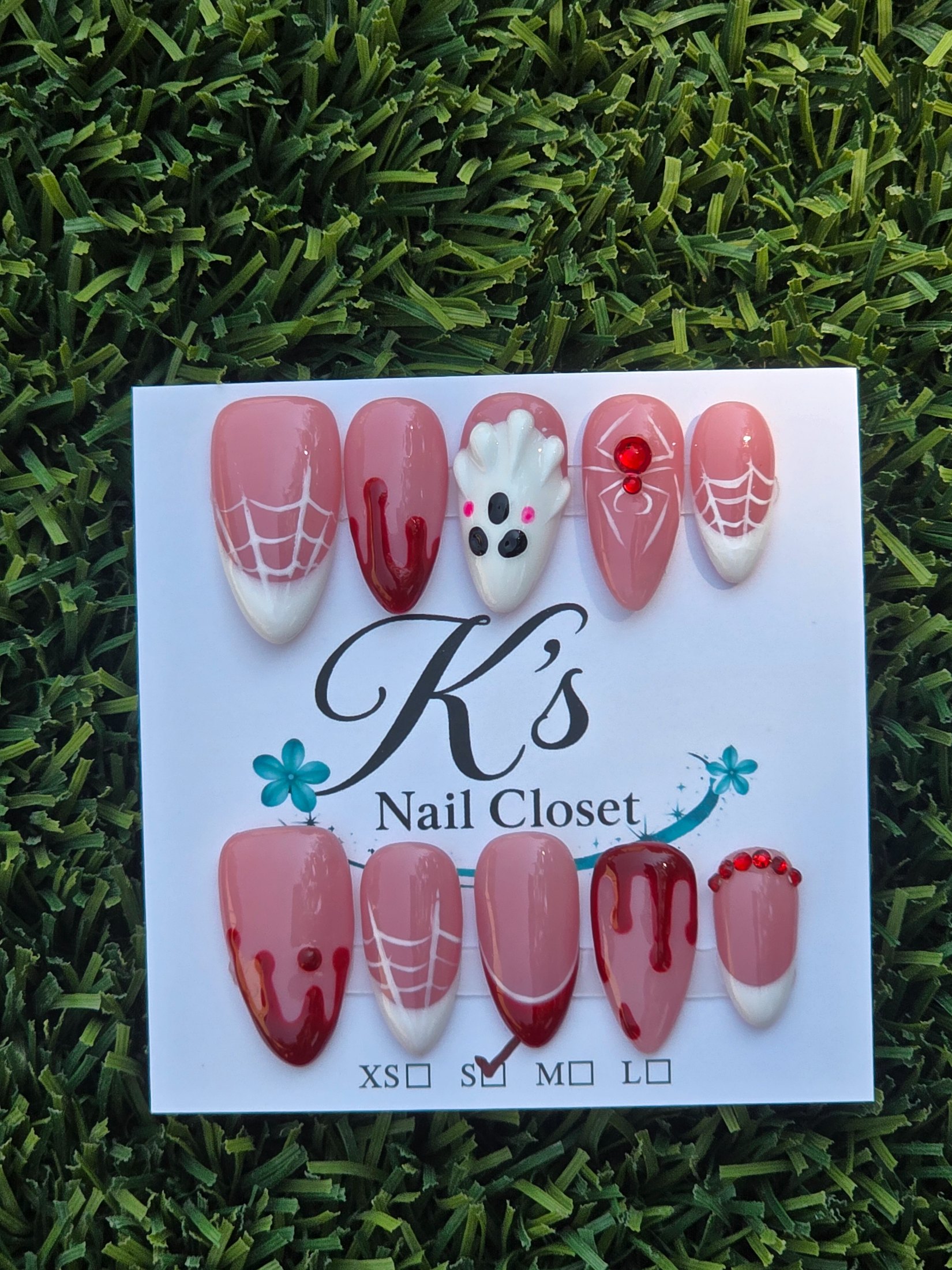 Halloween (Clearance-extra thick) Press-On Nails - Size S