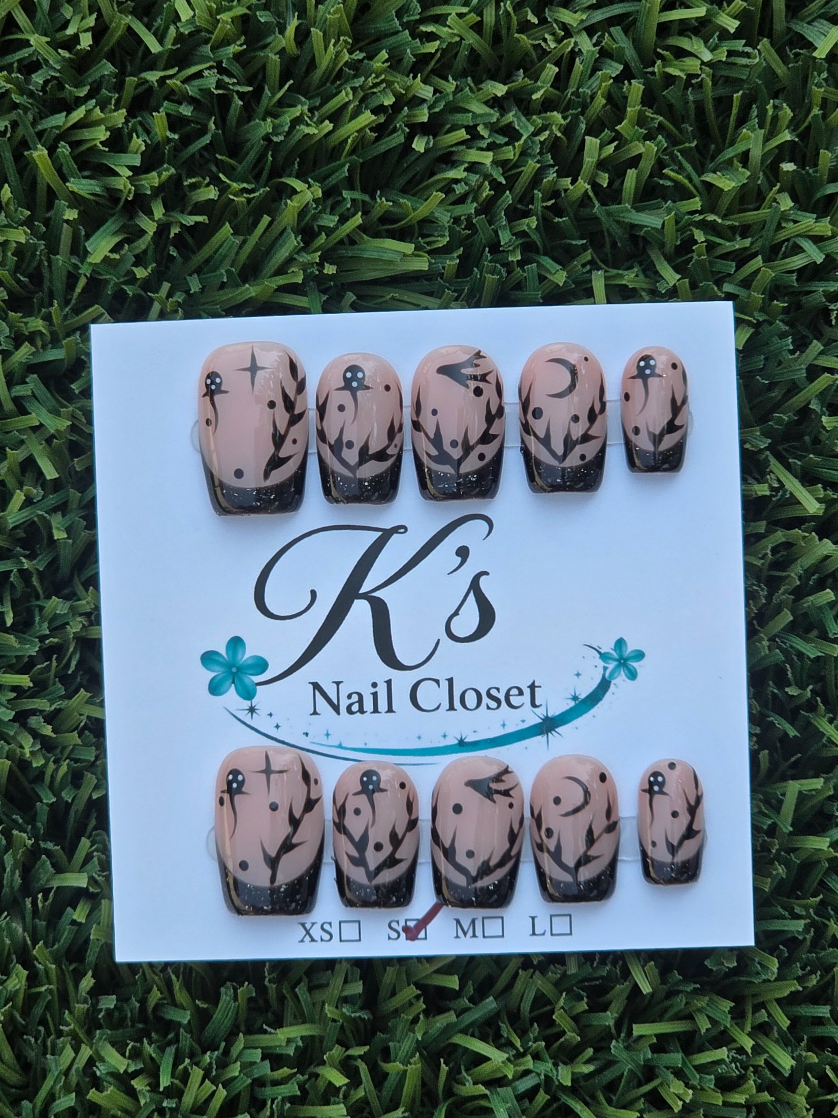 Halloween Press-On Nails - Size S