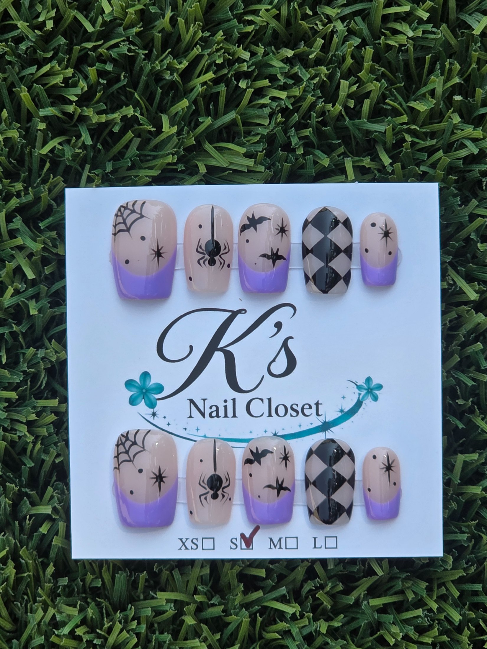 Halloween Press-On Nails - Size S