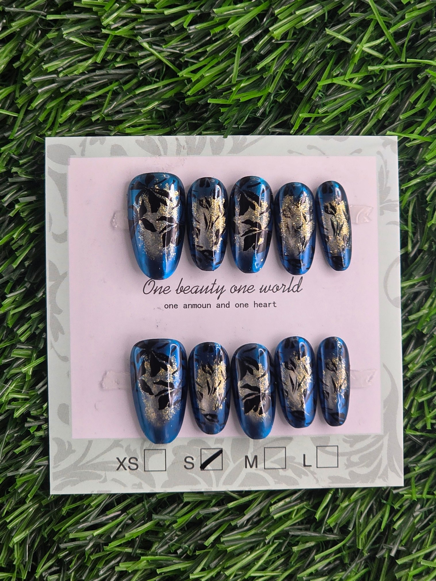 Oval Press-On Nails - Size S