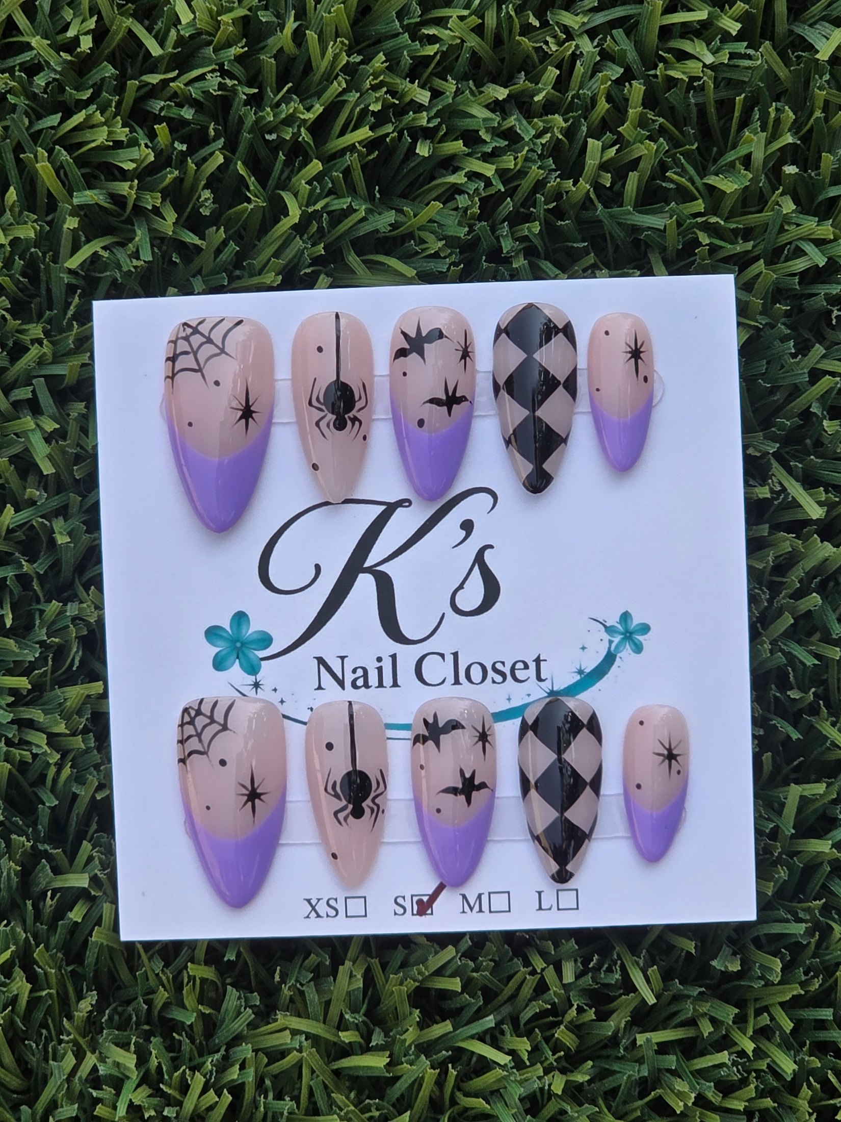 Halloween Press-On Nails - Size S