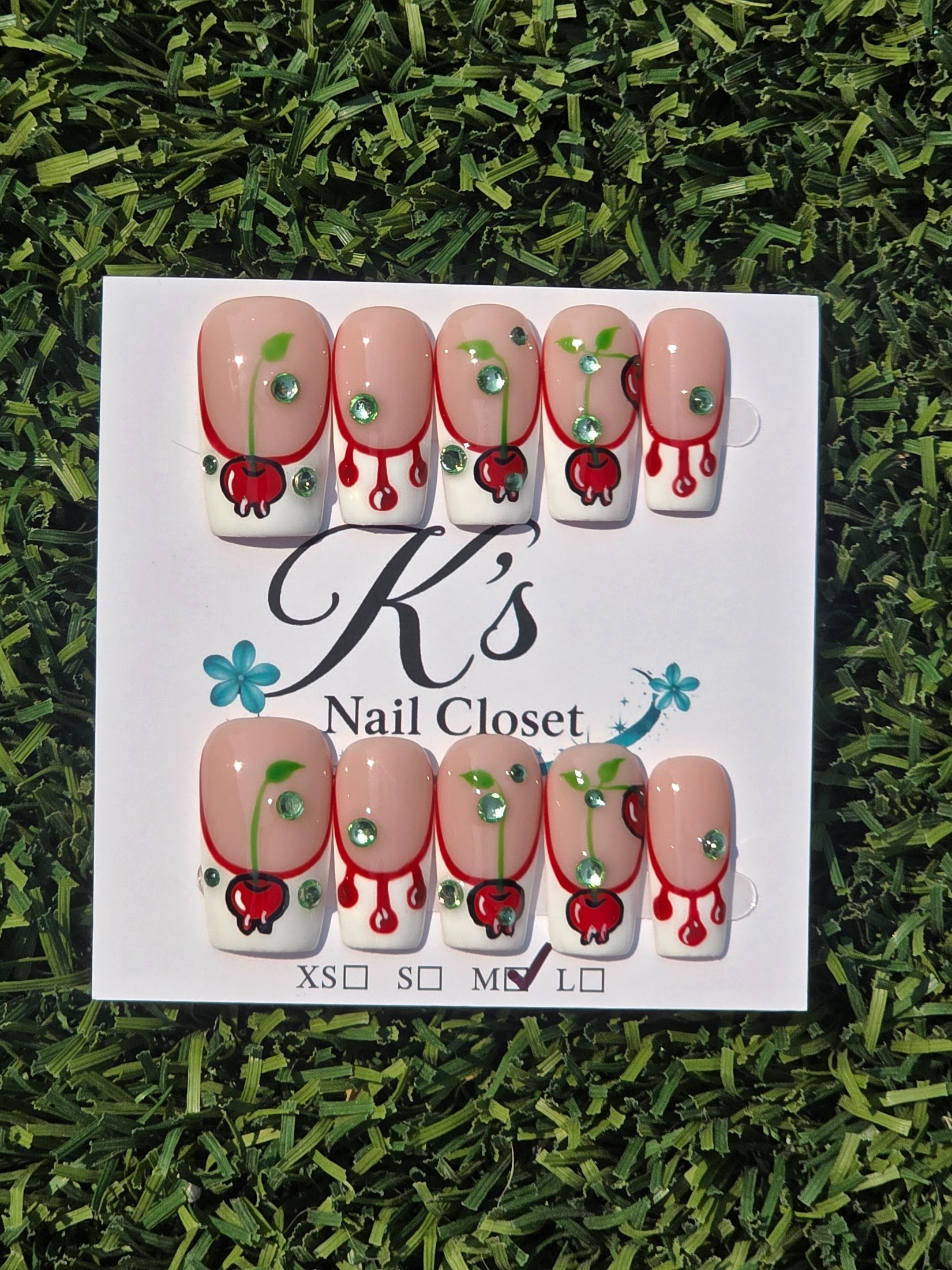 Halloween Press-On Nails - Size M