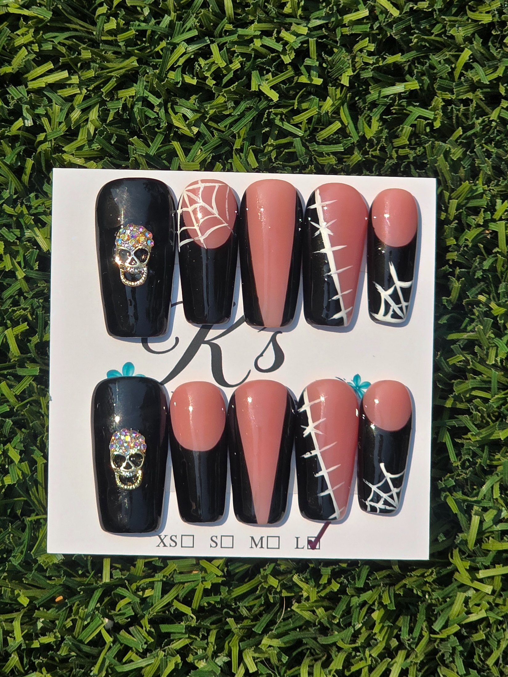 Halloween Press-On Nails - Size L