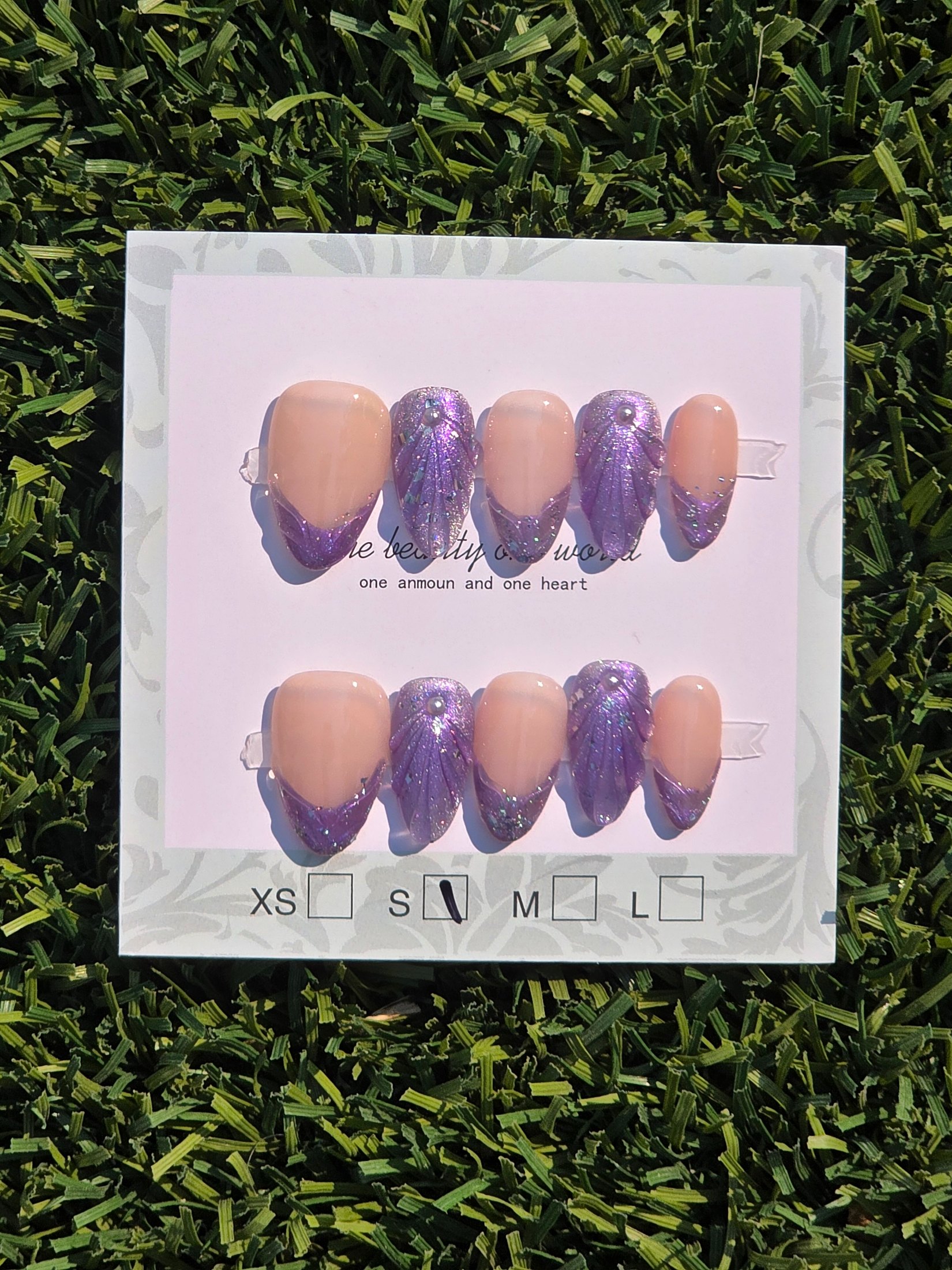 Purple cateye photo 1