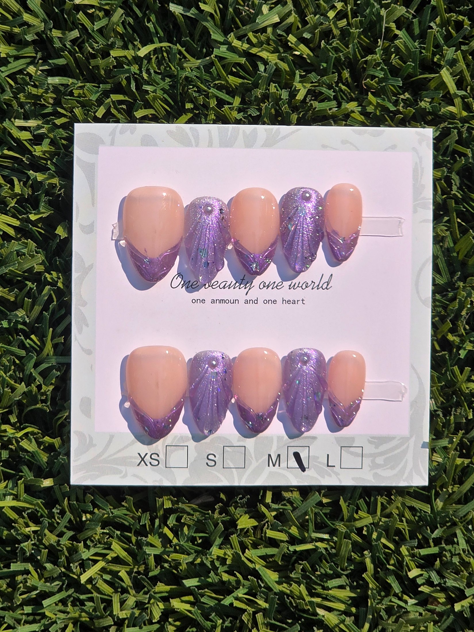 Purple cateye photo 1
