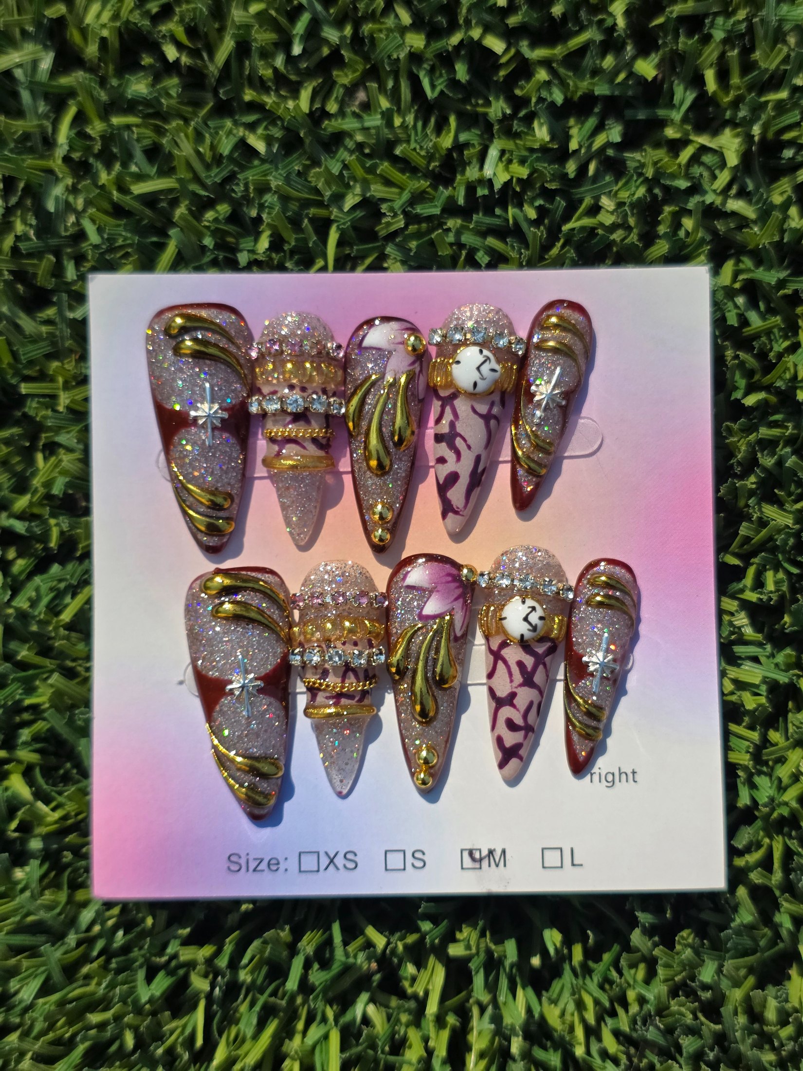 Bidi Press-On Nails - Size M