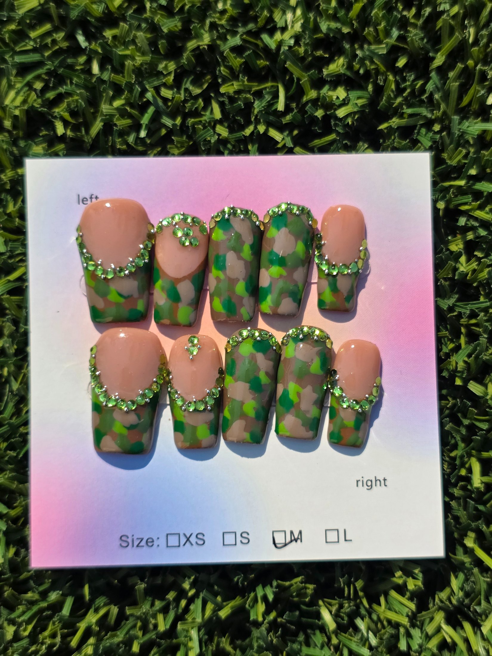 Bidi Press-On Nails - Size M