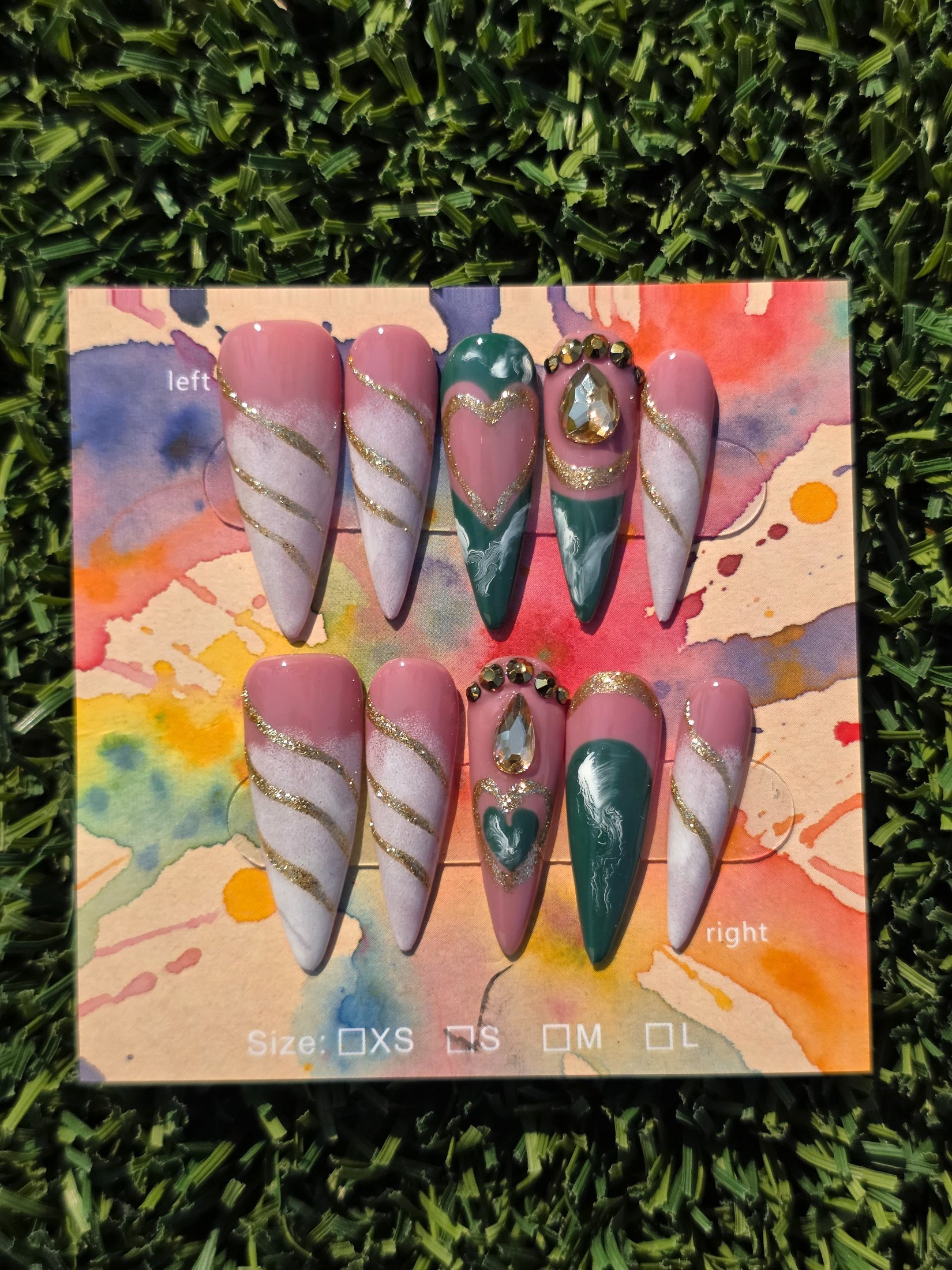 Bidi Press-On Nails - Size S