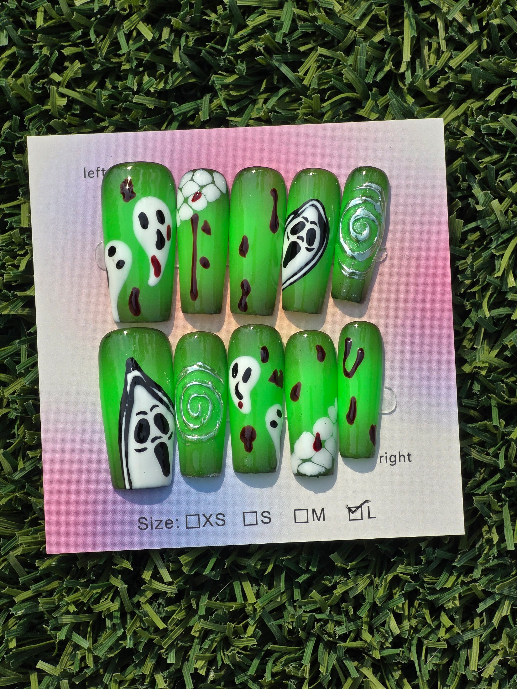 Bidi Press-On Nails - Size L