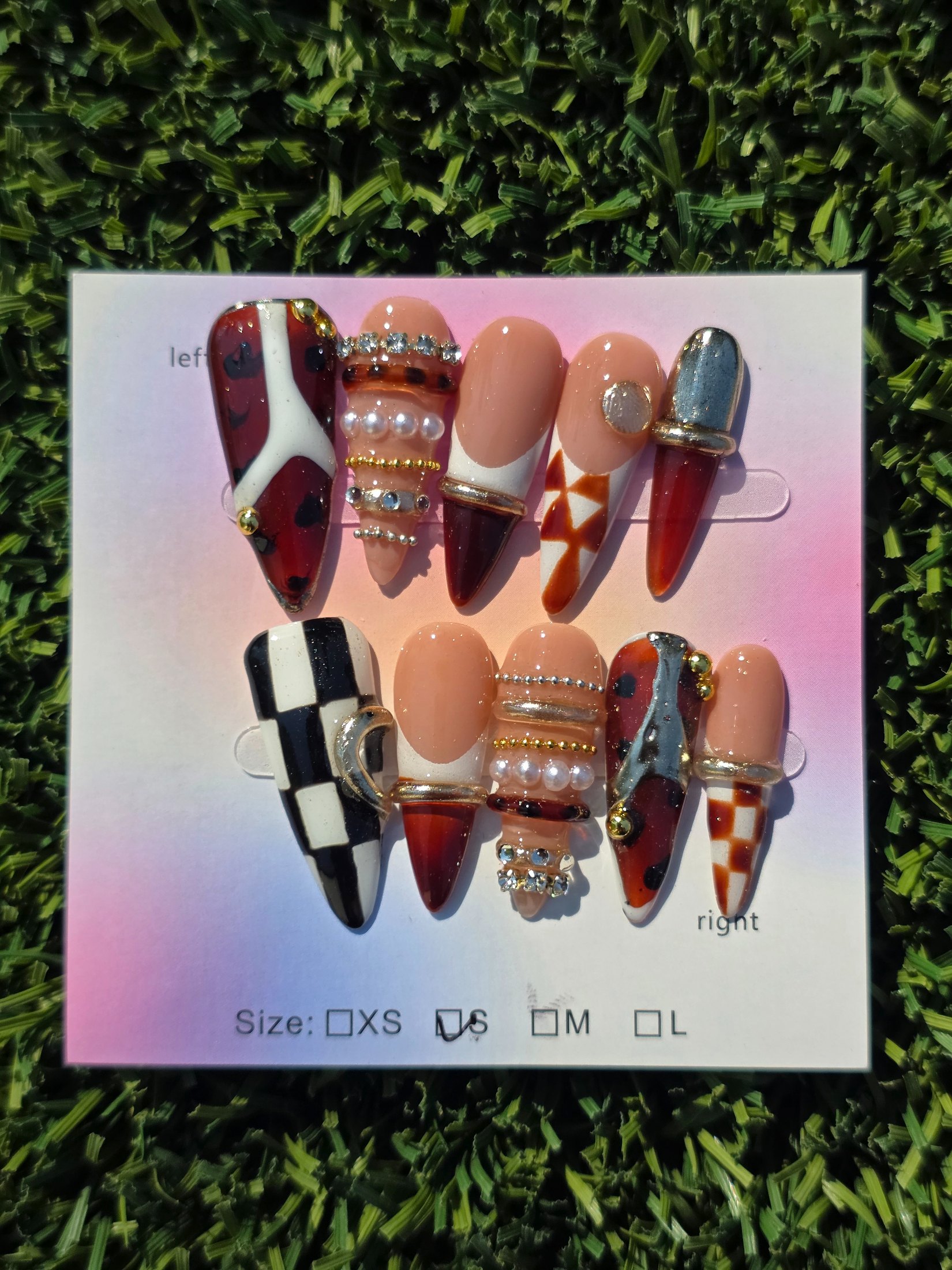 Bidi Press-On Nails - Size S