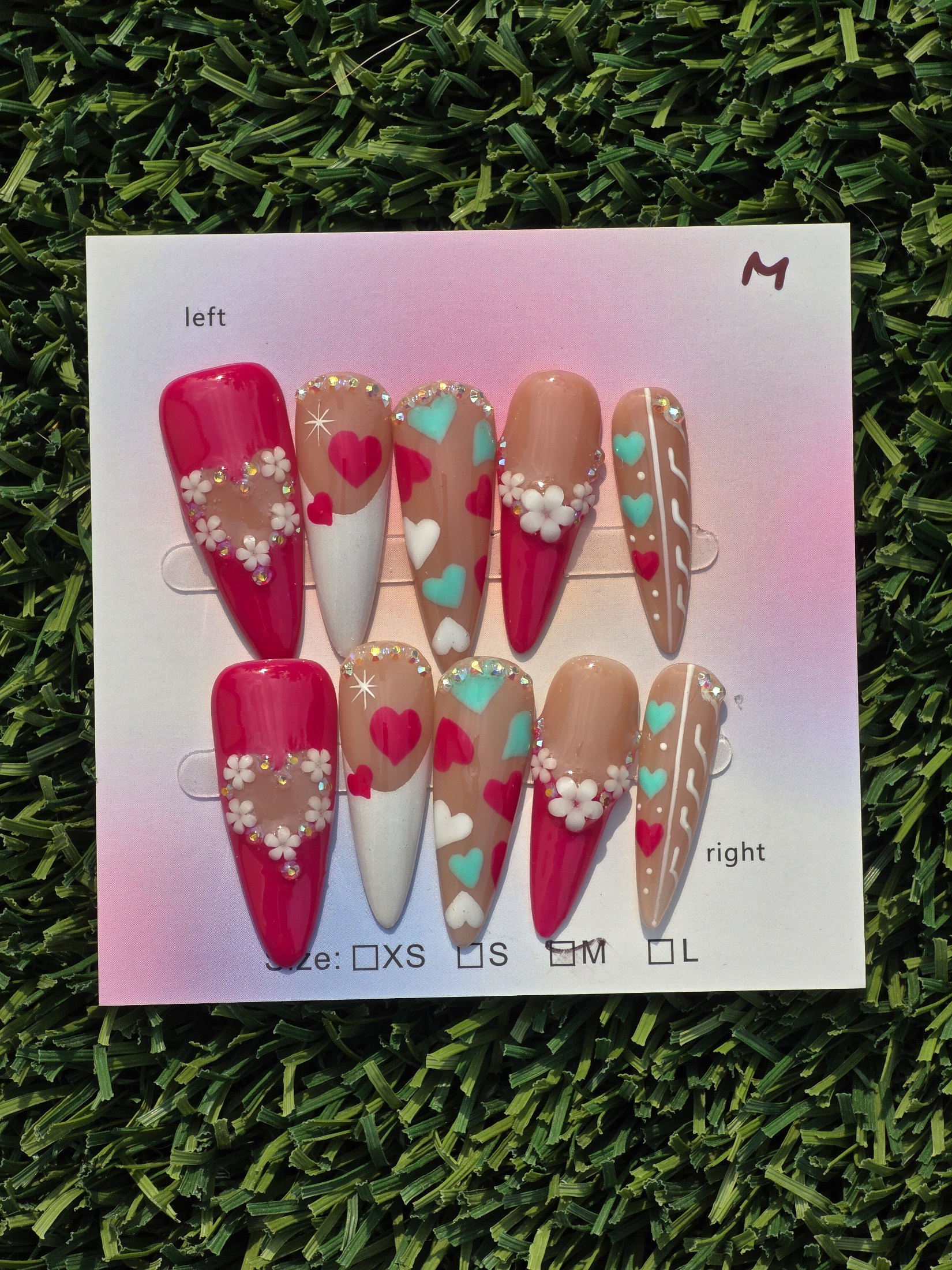 Bidi Press-On Nails - Size M