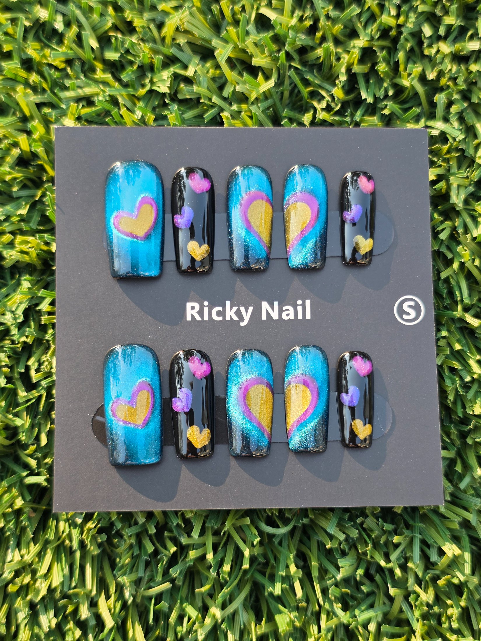 Ricky Press-On Nails - Size S