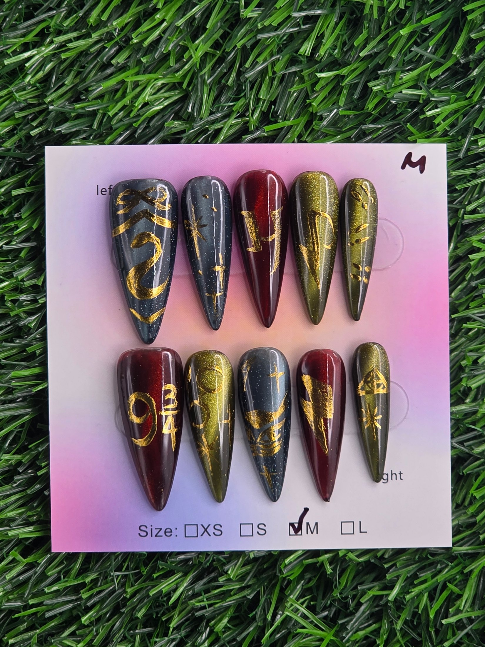 Bidi Press-On Nails - Size M