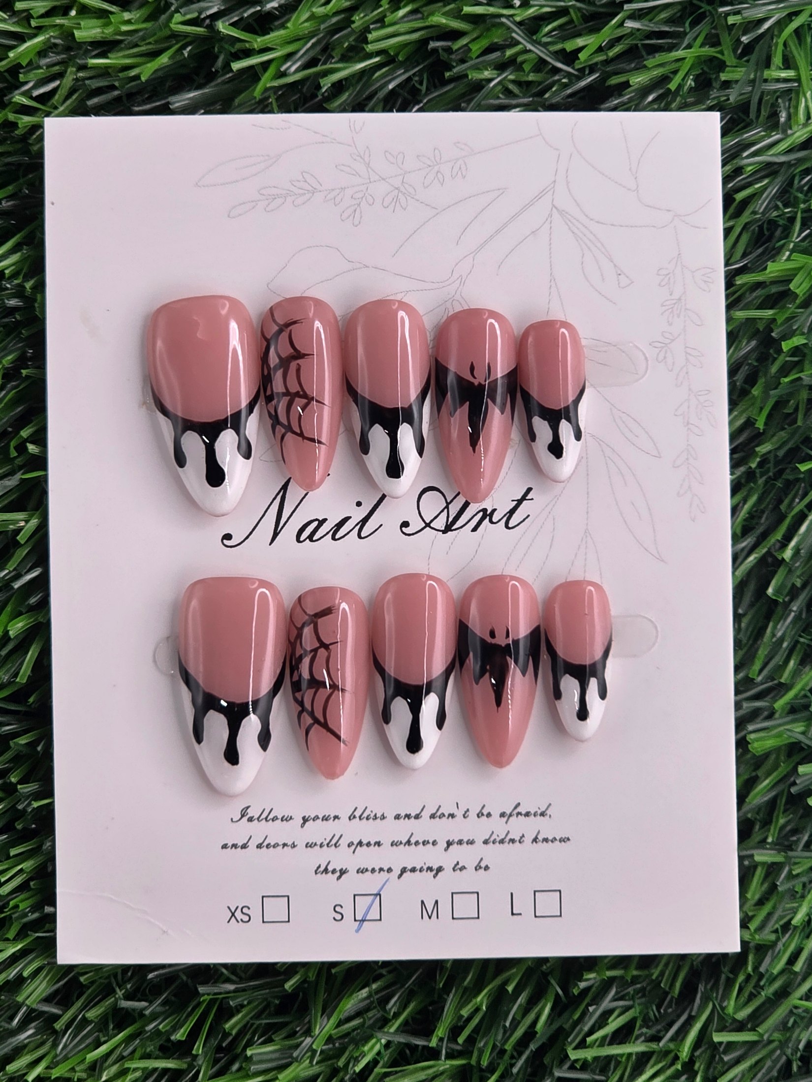 Halloween Press-On Nails - Size S