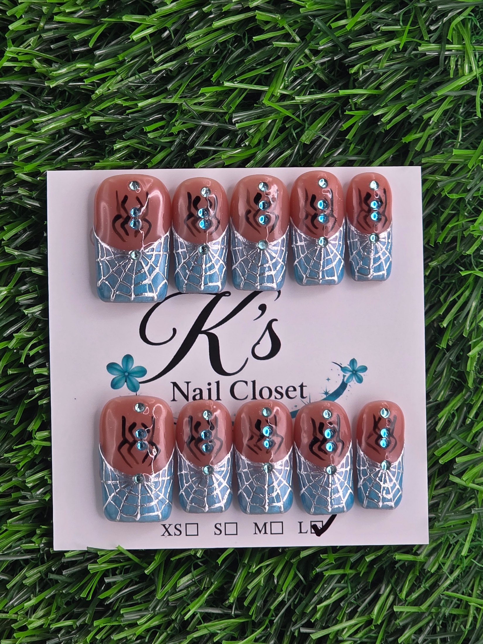 Halloween Press-On Nails - Size L