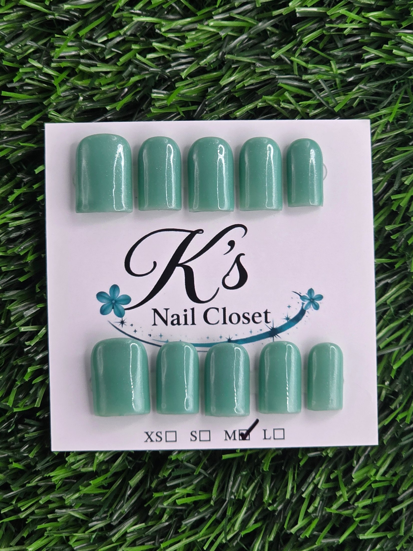 Solid Green w/ Shimmer photo 1
