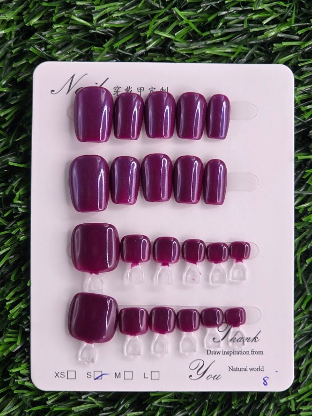 Violet Shimmer w/ Toes