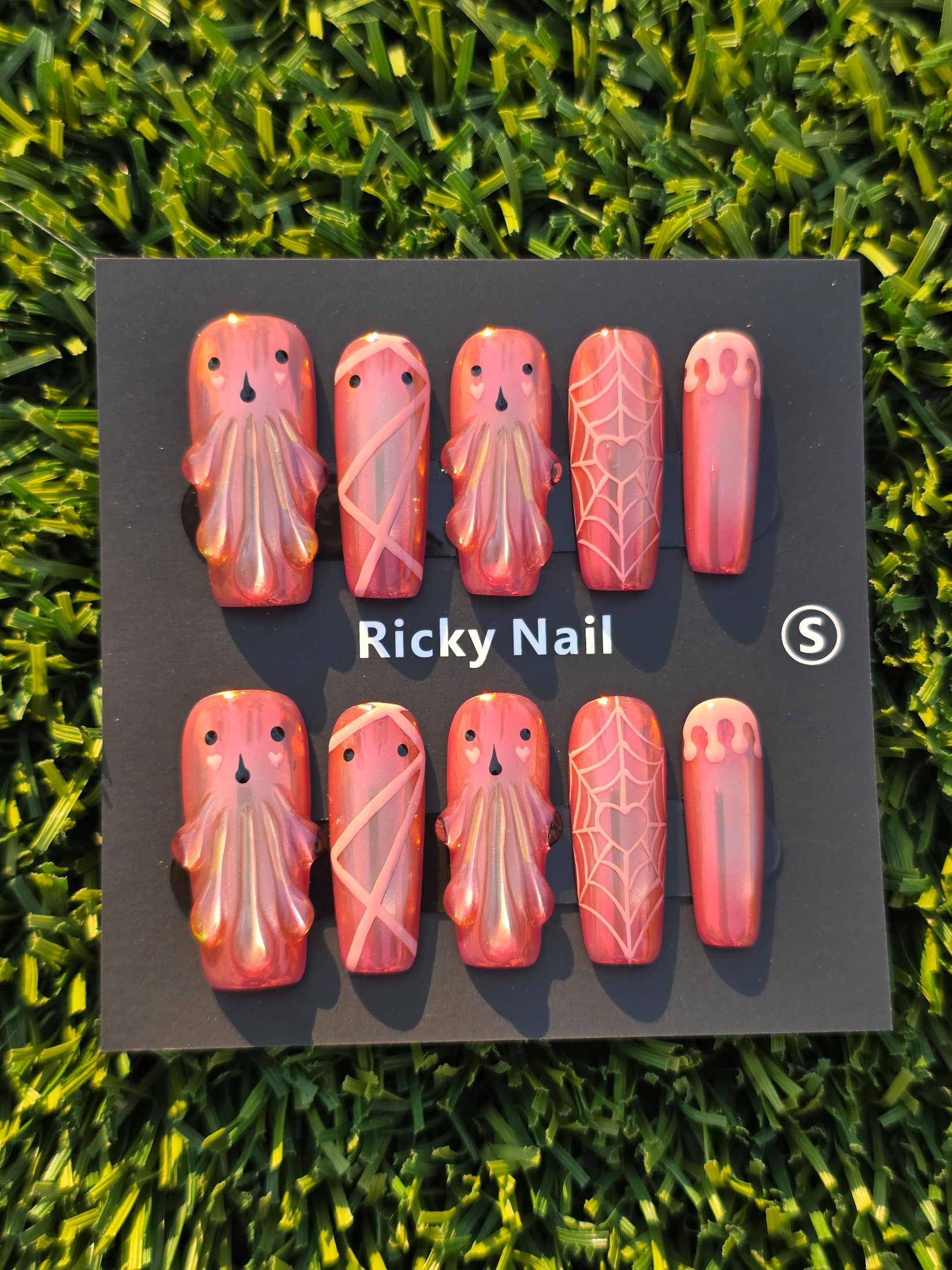 Ricky Press-On Nails - Size S