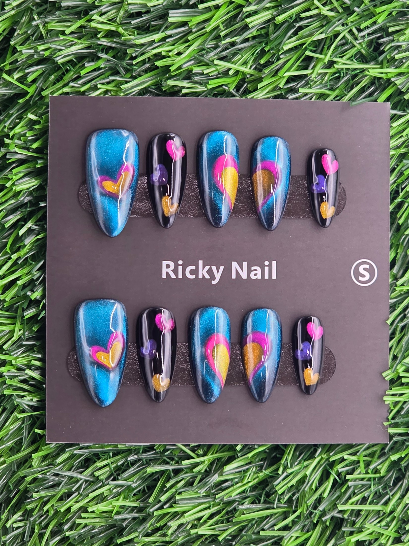 Ricky Press-On Nails - Size S