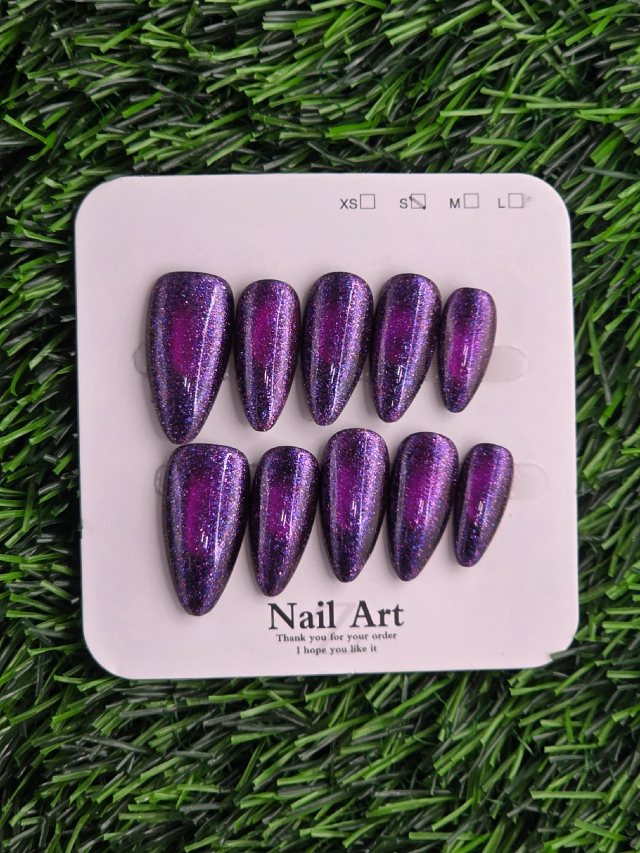 Purple Cateye