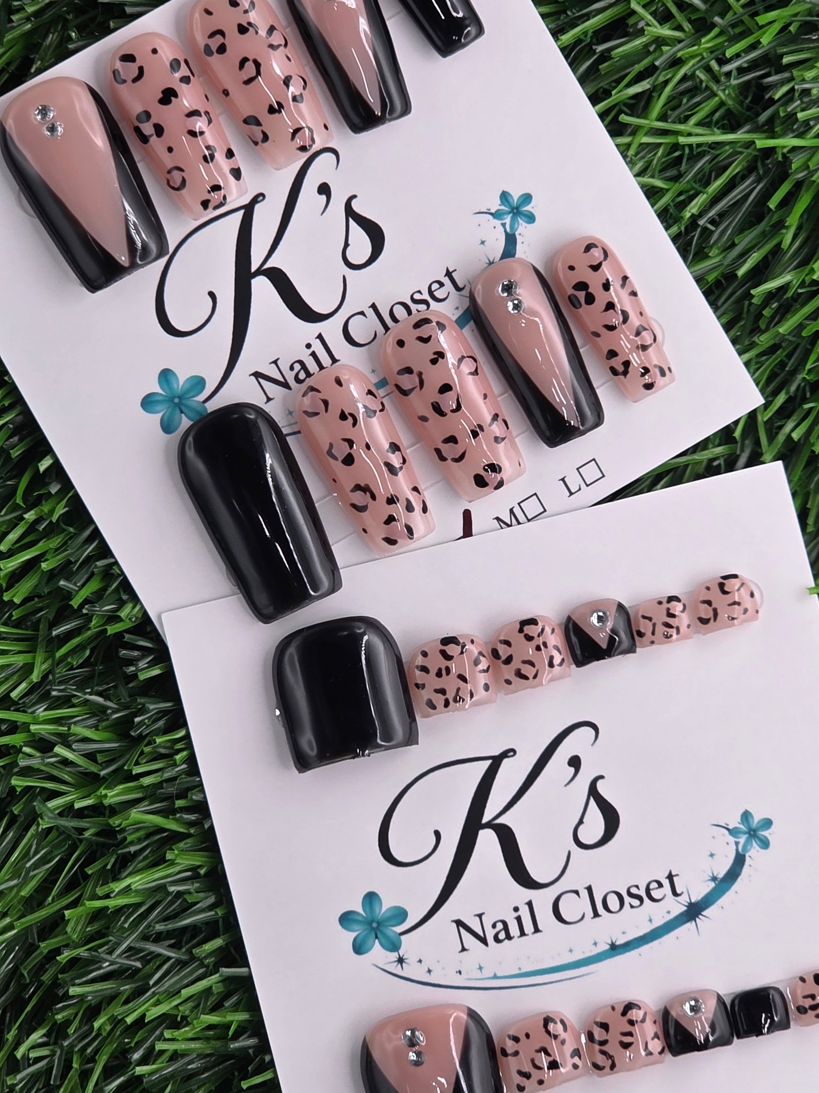 Cheetah and Black Frenchie w/ Toes photo 1