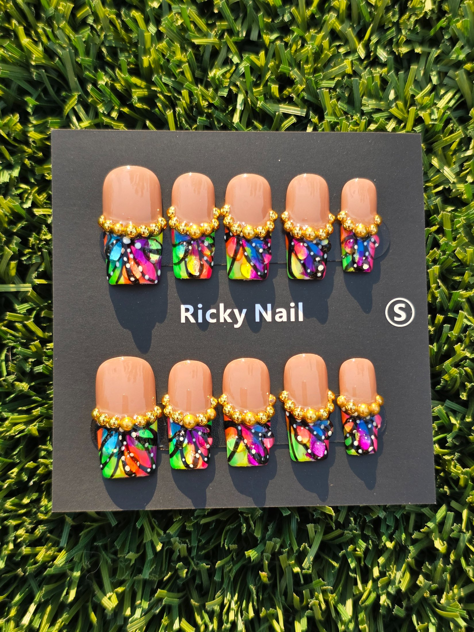 Ricky Press-On Nails - Size S