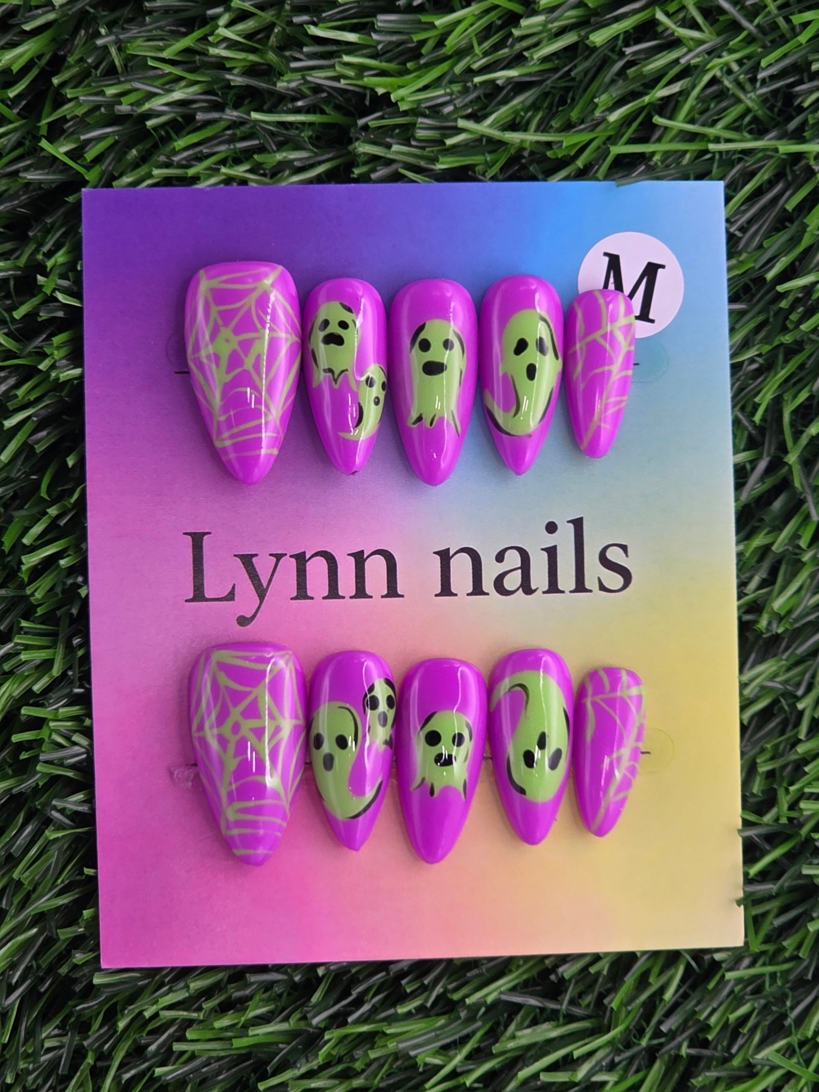 Halloween Press-On Nails - Size M