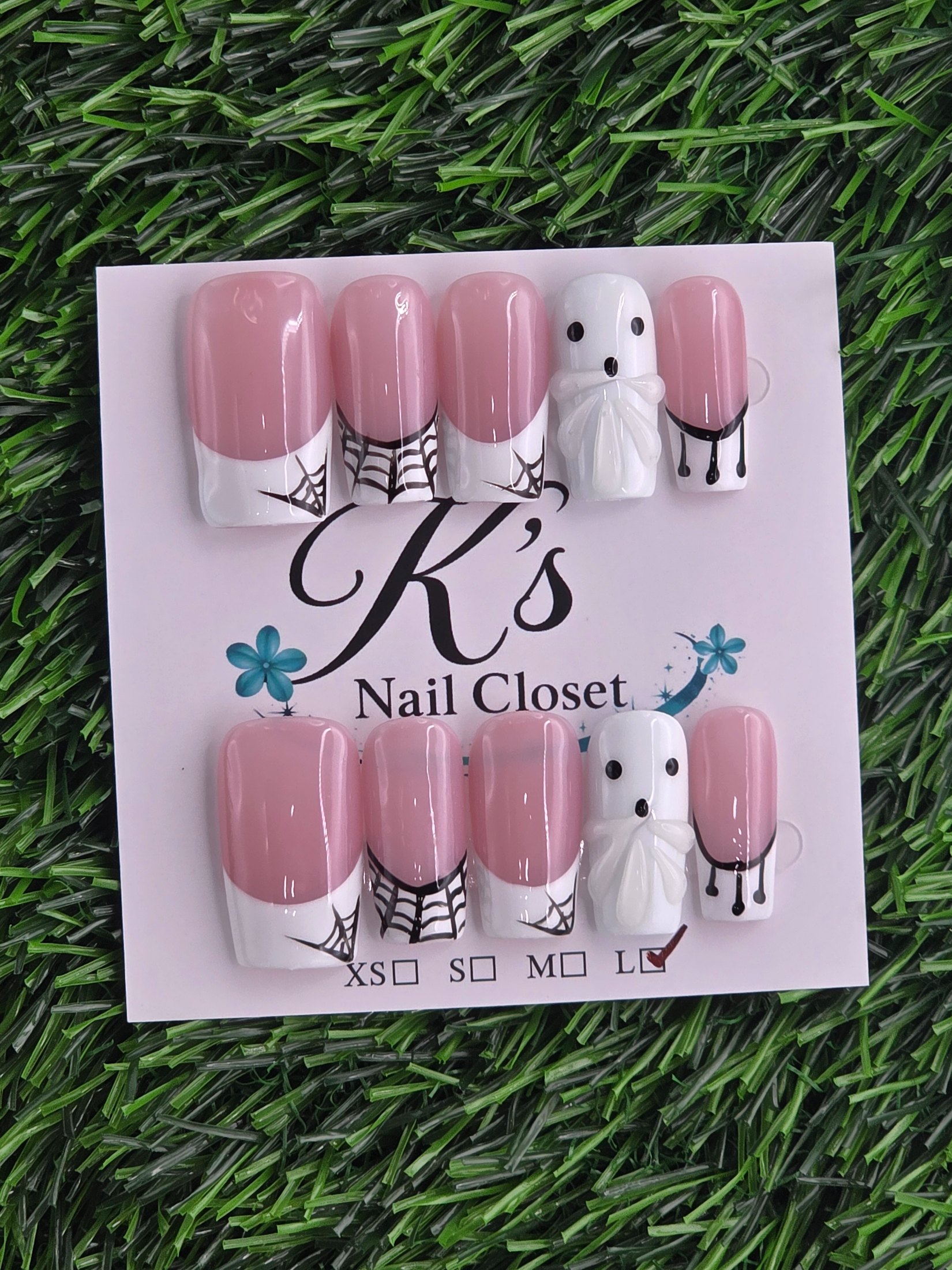 Halloween Press-On Nails - Size L
