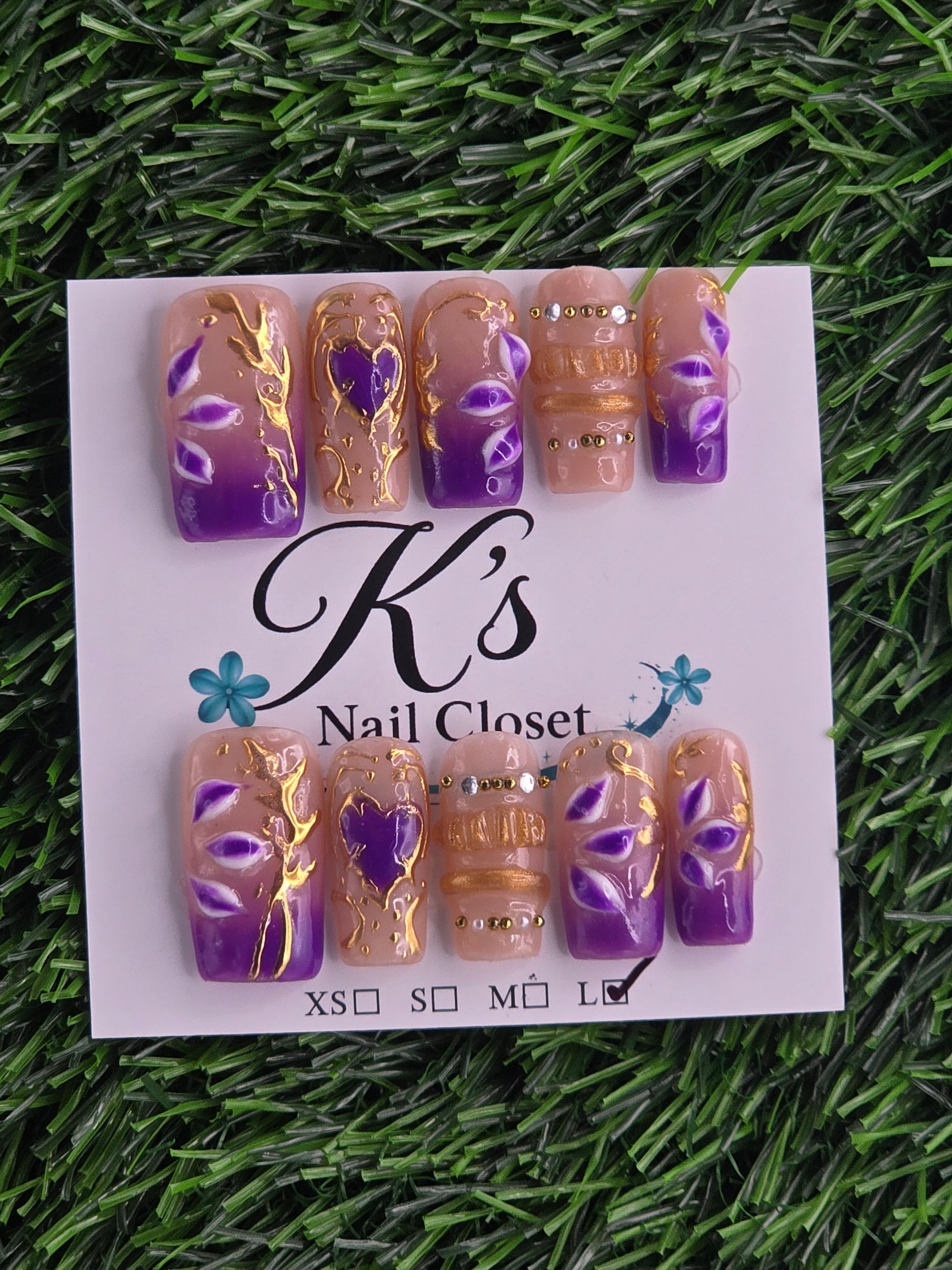 Purple w/ Gold photo 1