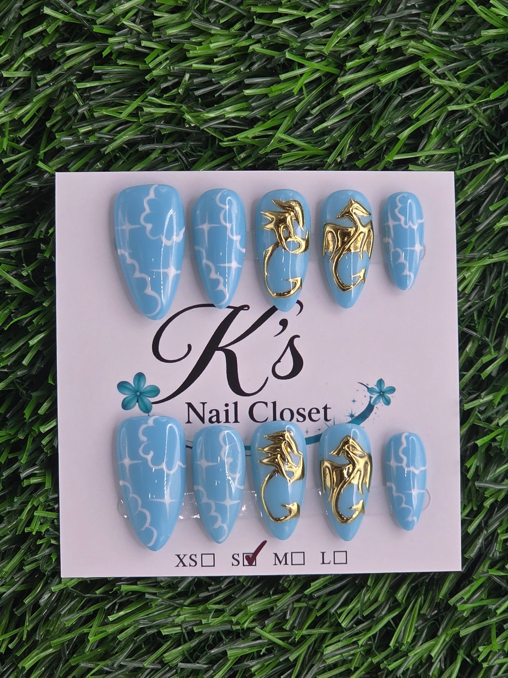 K's Nail Closet Custom- Dragon