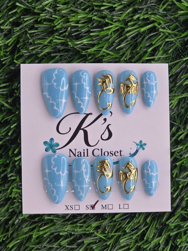 K's Nail Closet Custom- Dragon