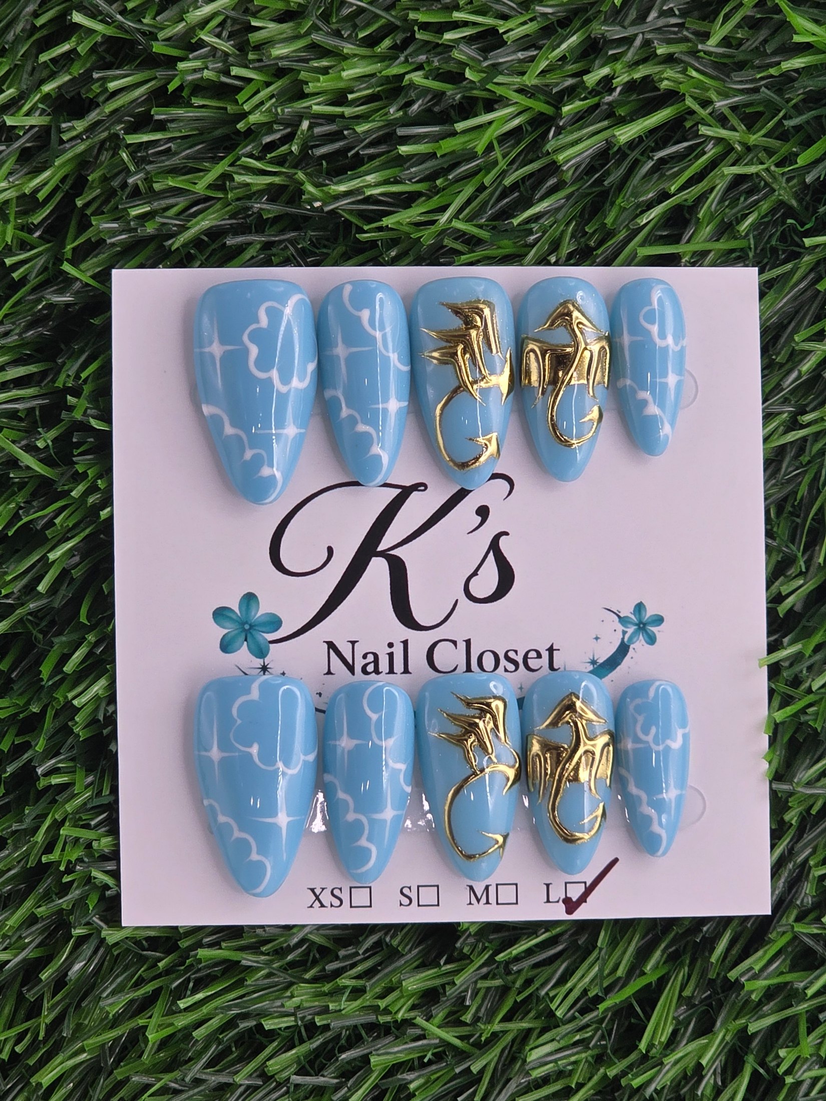 K's Nail Closet Custom- Dragon photo 1