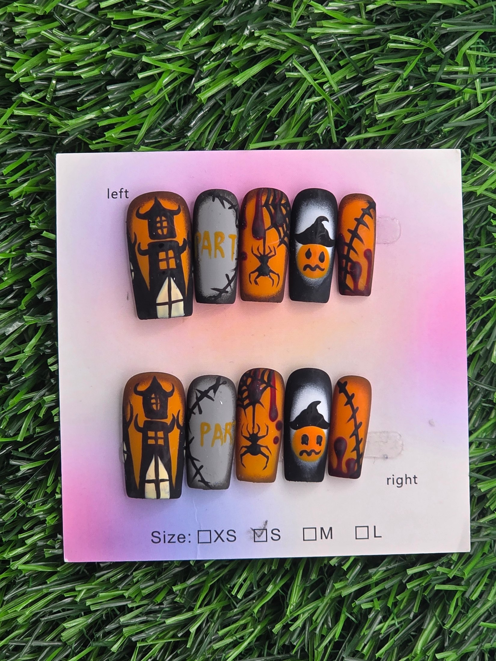 Clearance- Thinner Matte Press-On Nails - Size S