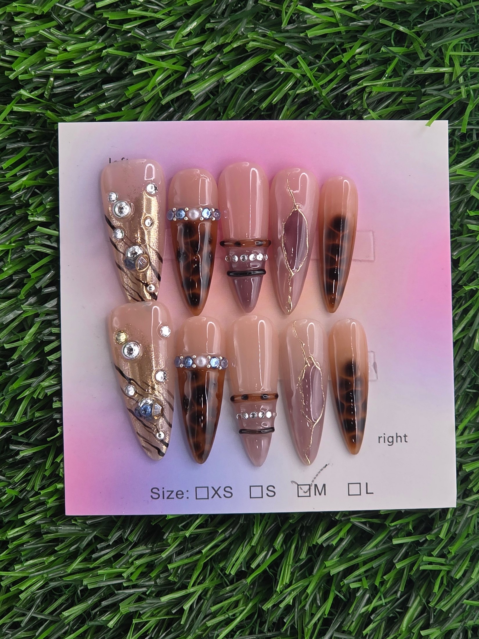 Bidi Press-On Nails - Size M