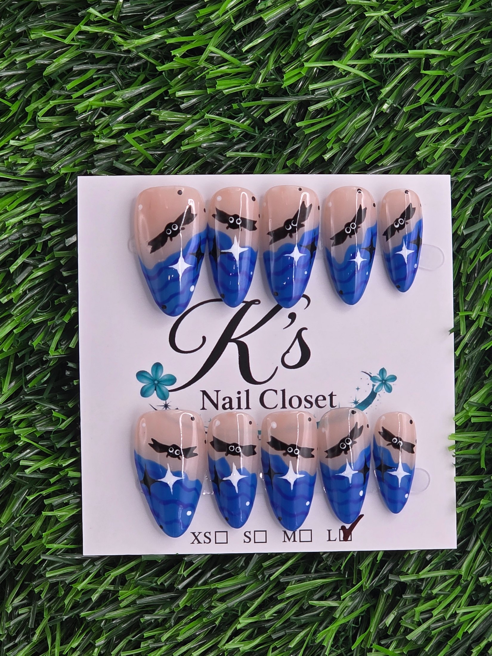 Halloween Press-On Nails - Size L