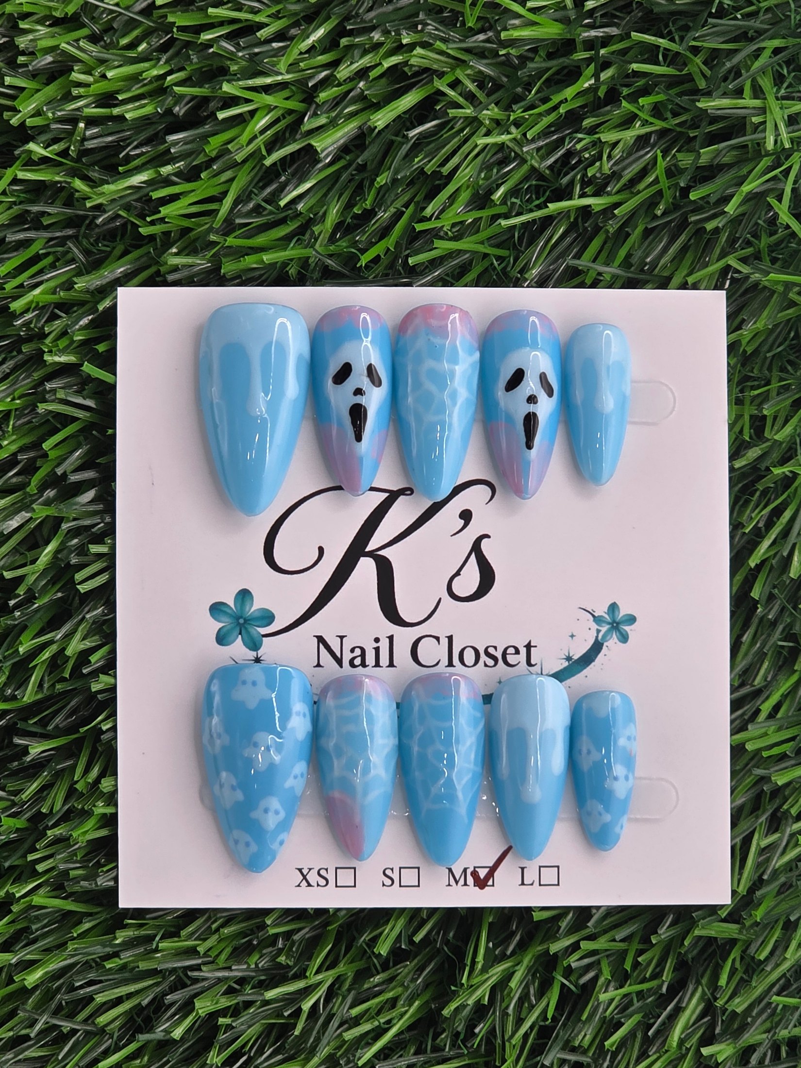 Halloween Press-On Nails - Size M