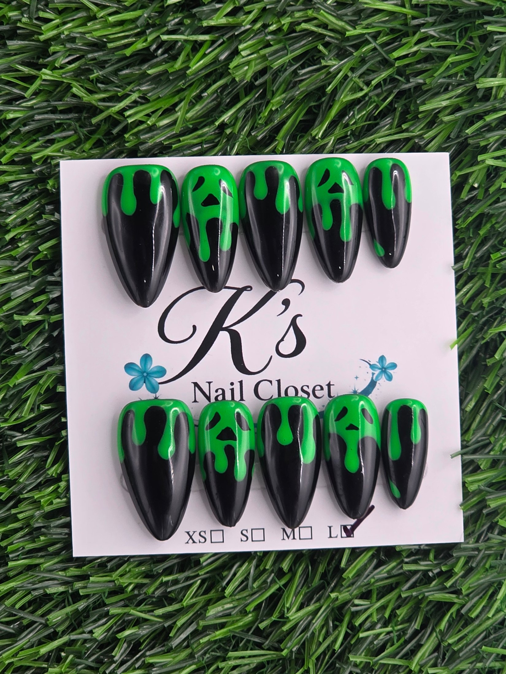 Halloween Press-On Nails - Size L