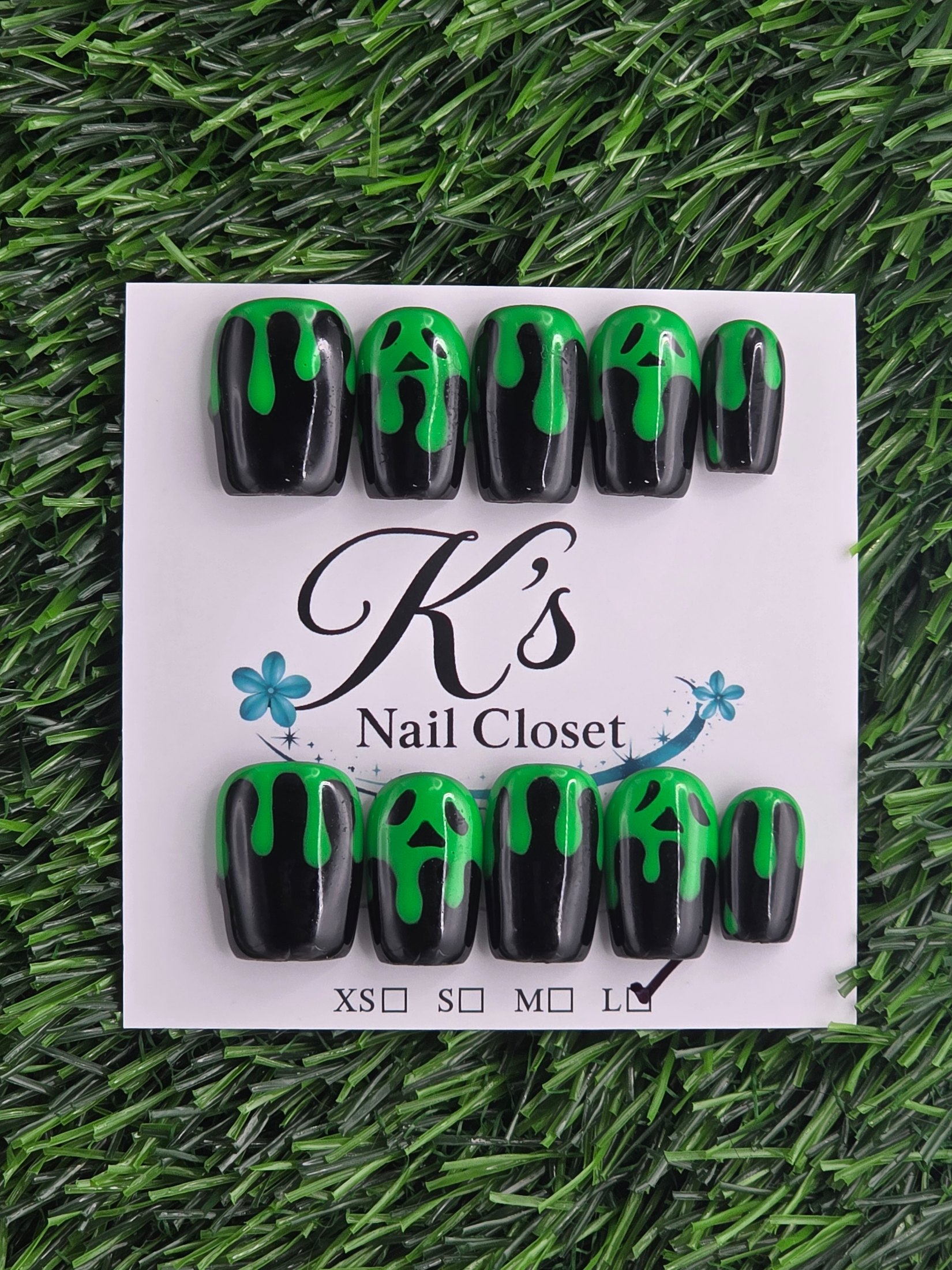 Halloween Press-On Nails - Size L