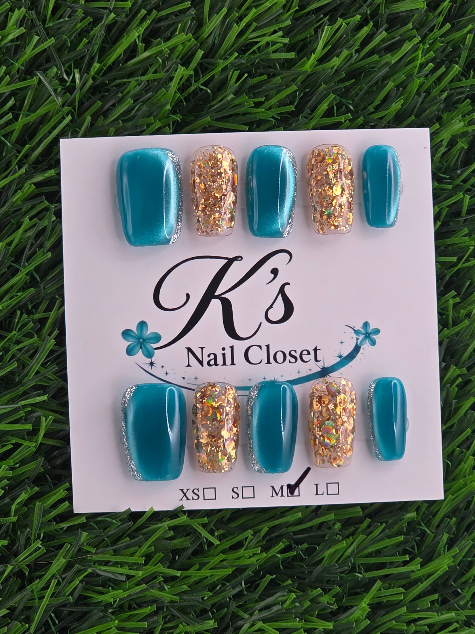 Teal and Gold photo 1