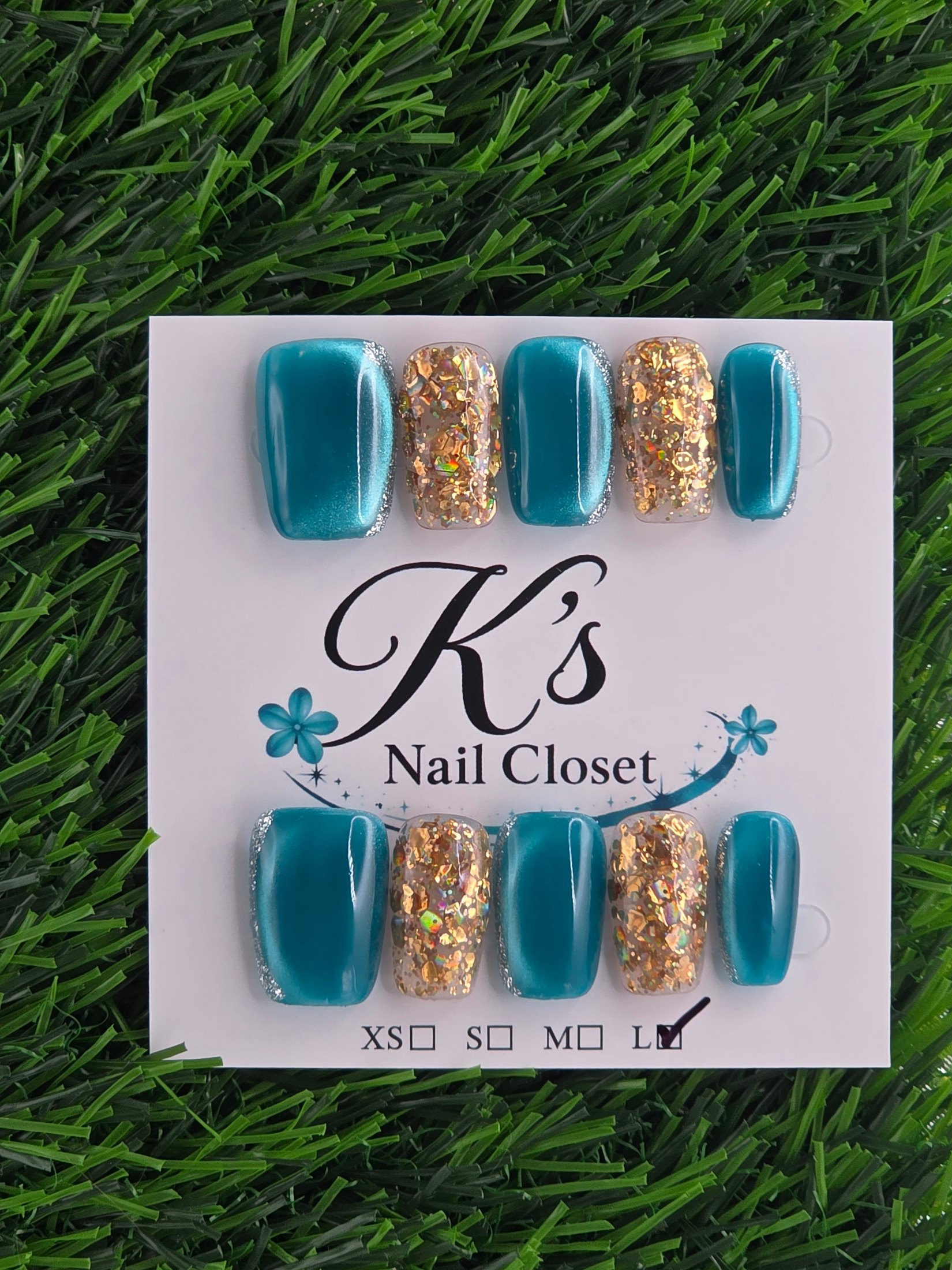 Teal and Gold photo 1